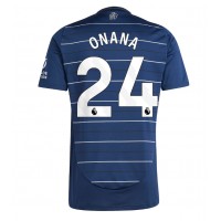 Dres Aston Villa Amadou Onana #24 Tretina 2024-25 Krátky Rukáv
